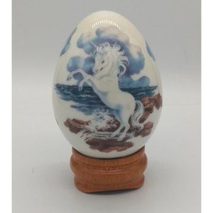 🍀🍀 Vintage Princeton Gallery Unicorn Egg 🍀🍀